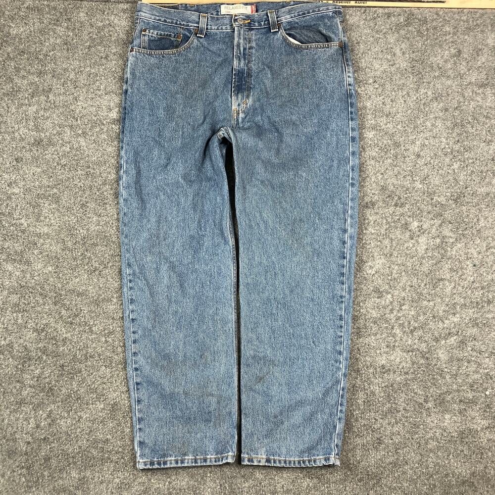 Levi's 550 Jeans Mens 38x30 Blue Relaxed‎ Fit Straight Leg Classic Denim Casual